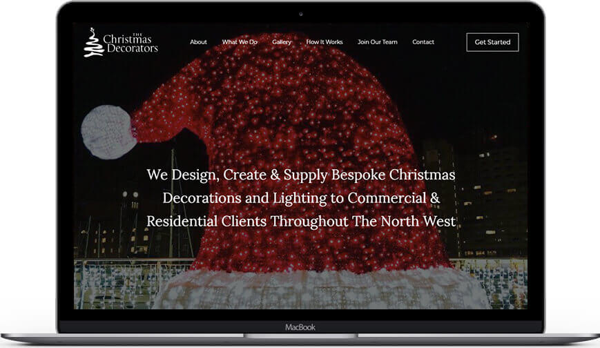 Codedrill wordpress Portfolio - The Christmas Decorators